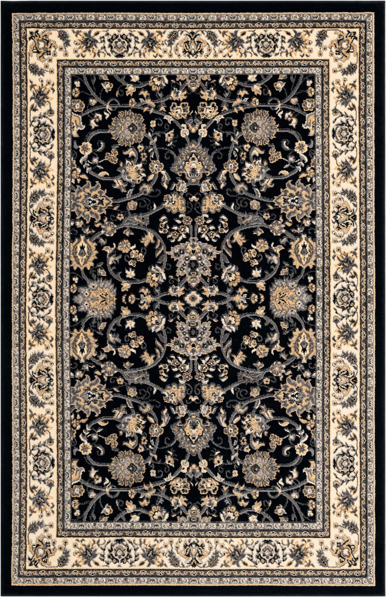 Primary image 5' 3 x 8' Kashan Design Rug