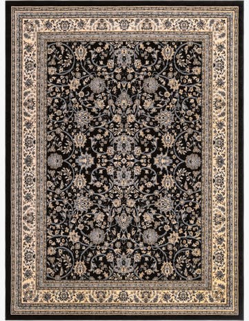 9' x 12' Kashan Design Rug