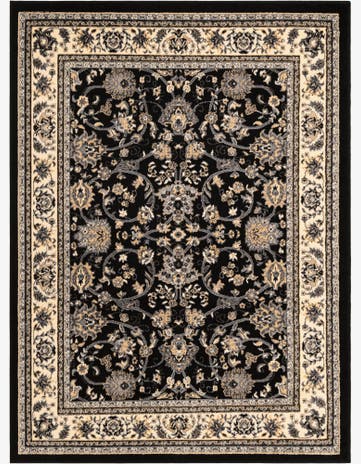 5' 3 x 7' Kashan Design Rug