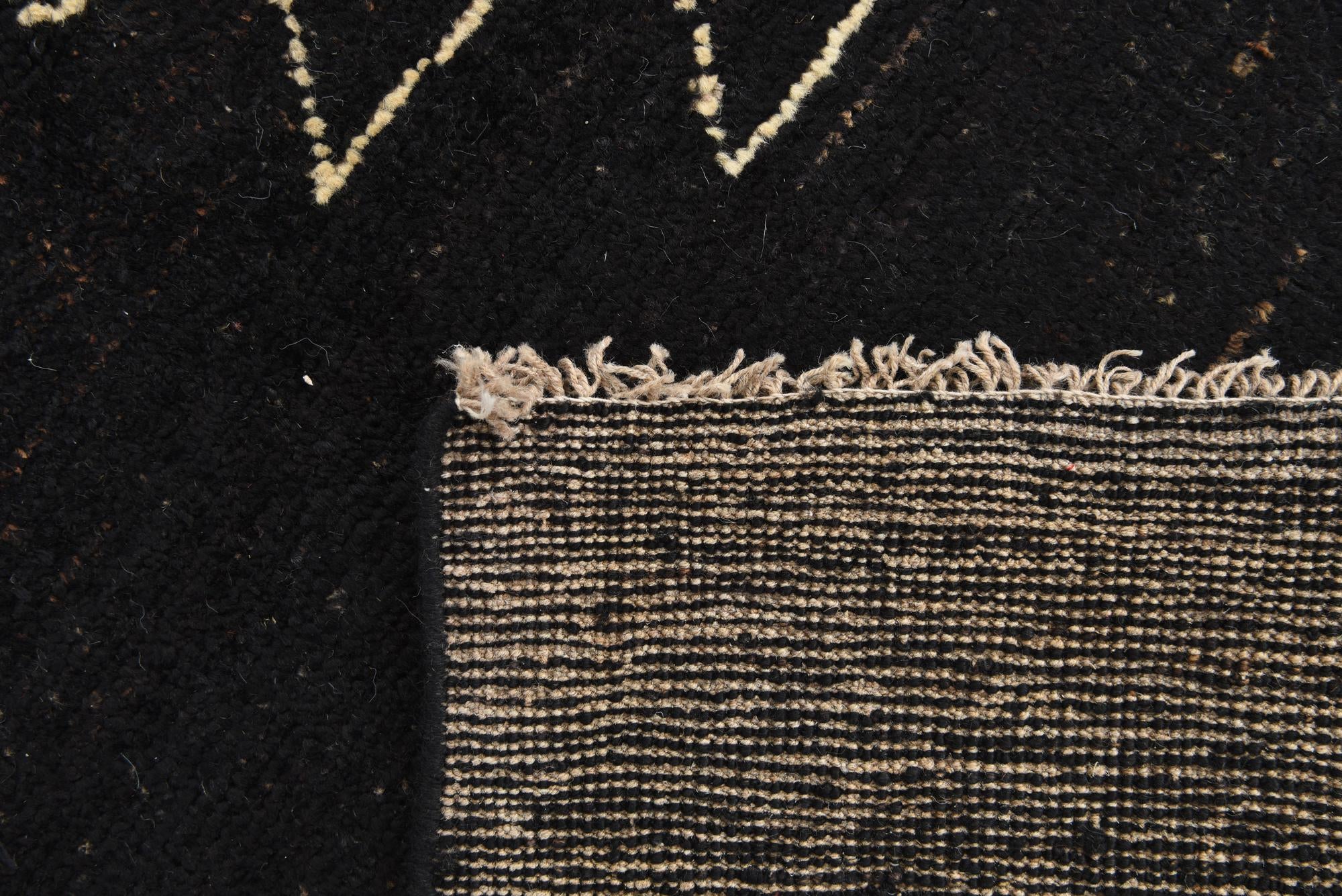 5' x 6' 5 Hand Knotted Kashkuli Gabbeh Rug