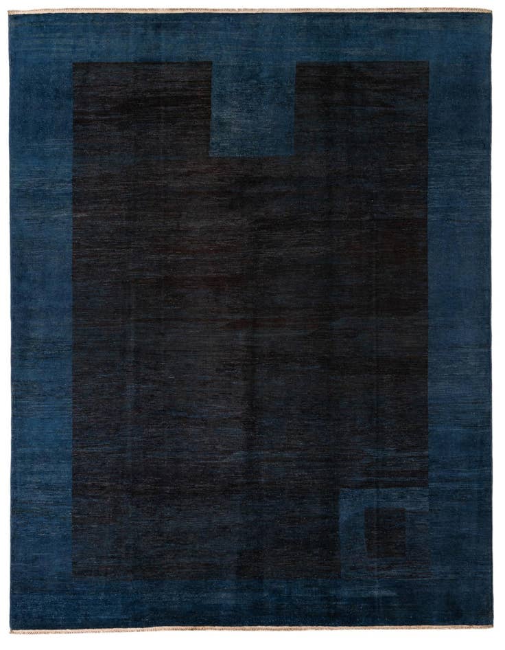 Detail image of 6' 7 x 9' 6 Hand Knotted Kashkuli Gabbeh Wool Rug