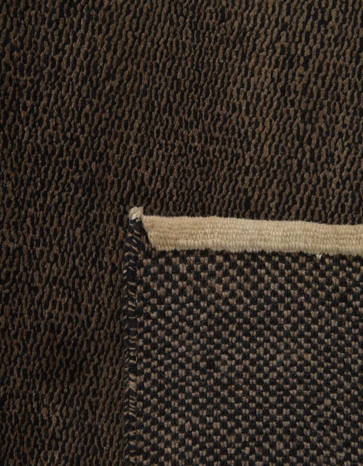 Detail image of 8' 5 x 11' 7 Hand Knotted Kashkuli Gabbeh Wool Rug