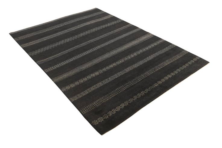 Detail image of 5' 7 x 8' Hand Knotted Kashkuli Gabbeh Wool Rug