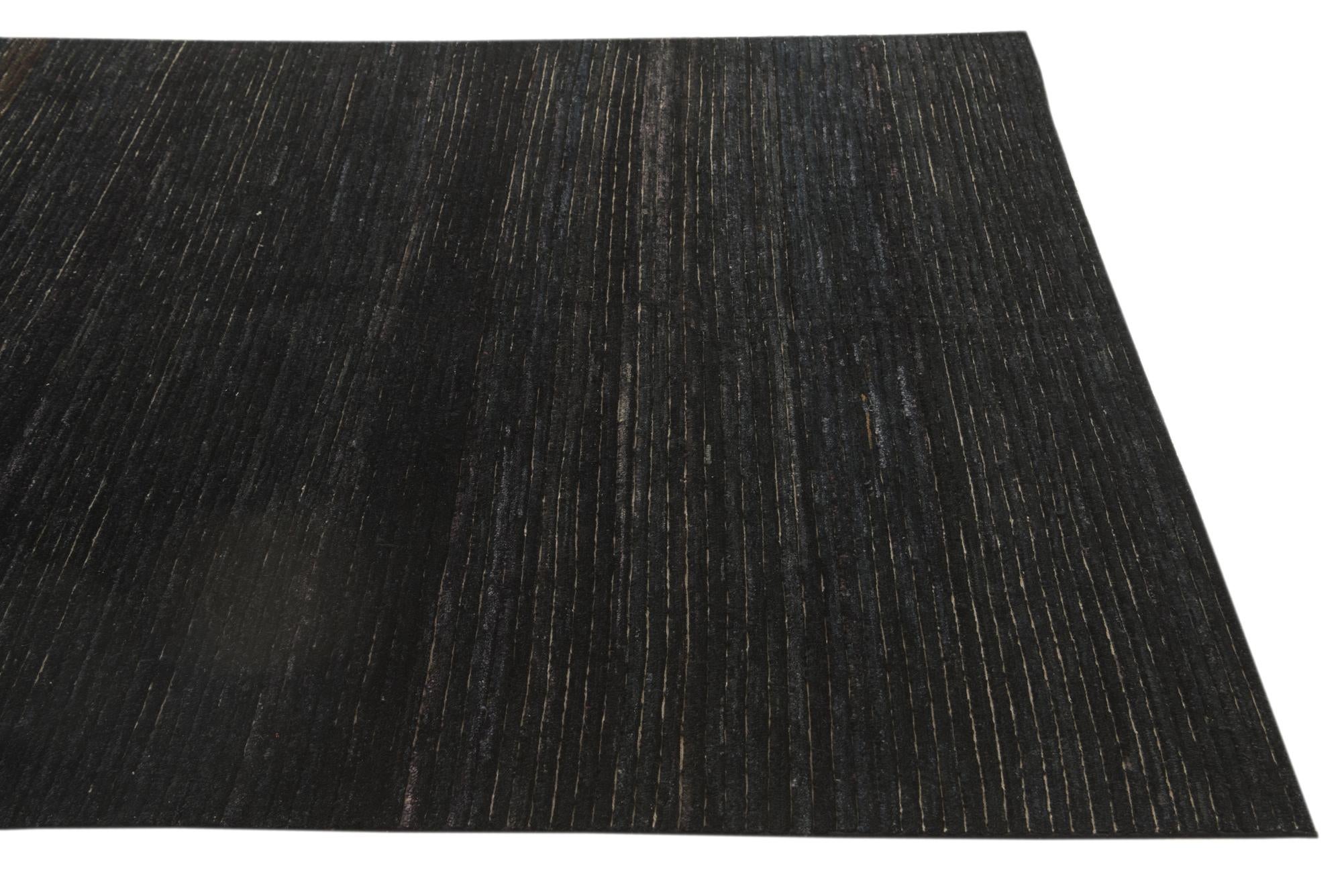 5' 6 x 8' Hand Knotted Kashkuli Gabbeh Oriental Wool Rug