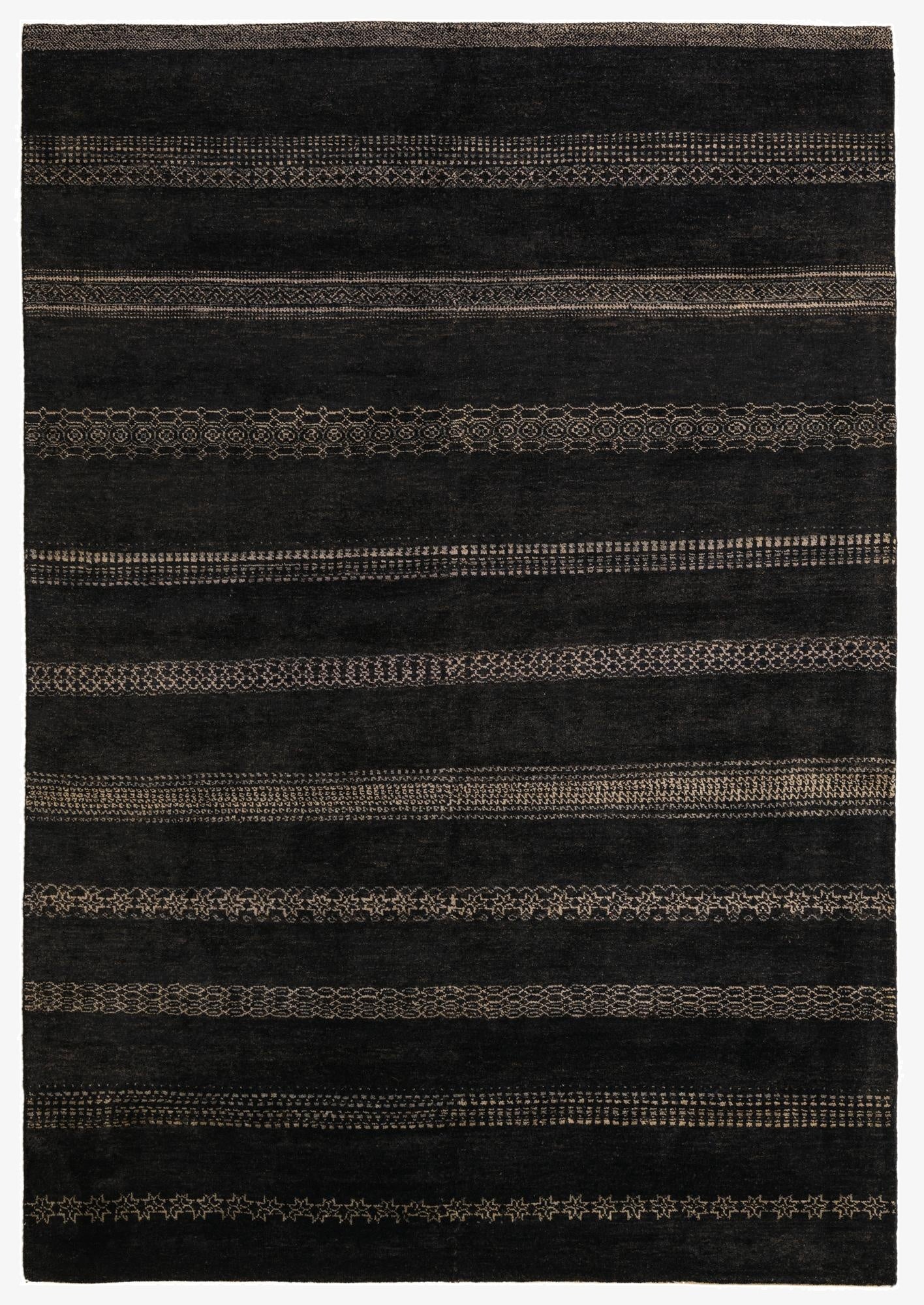 5' 7 x 8'  Hand Knotted Kashkuli Gabbeh Wool Rug