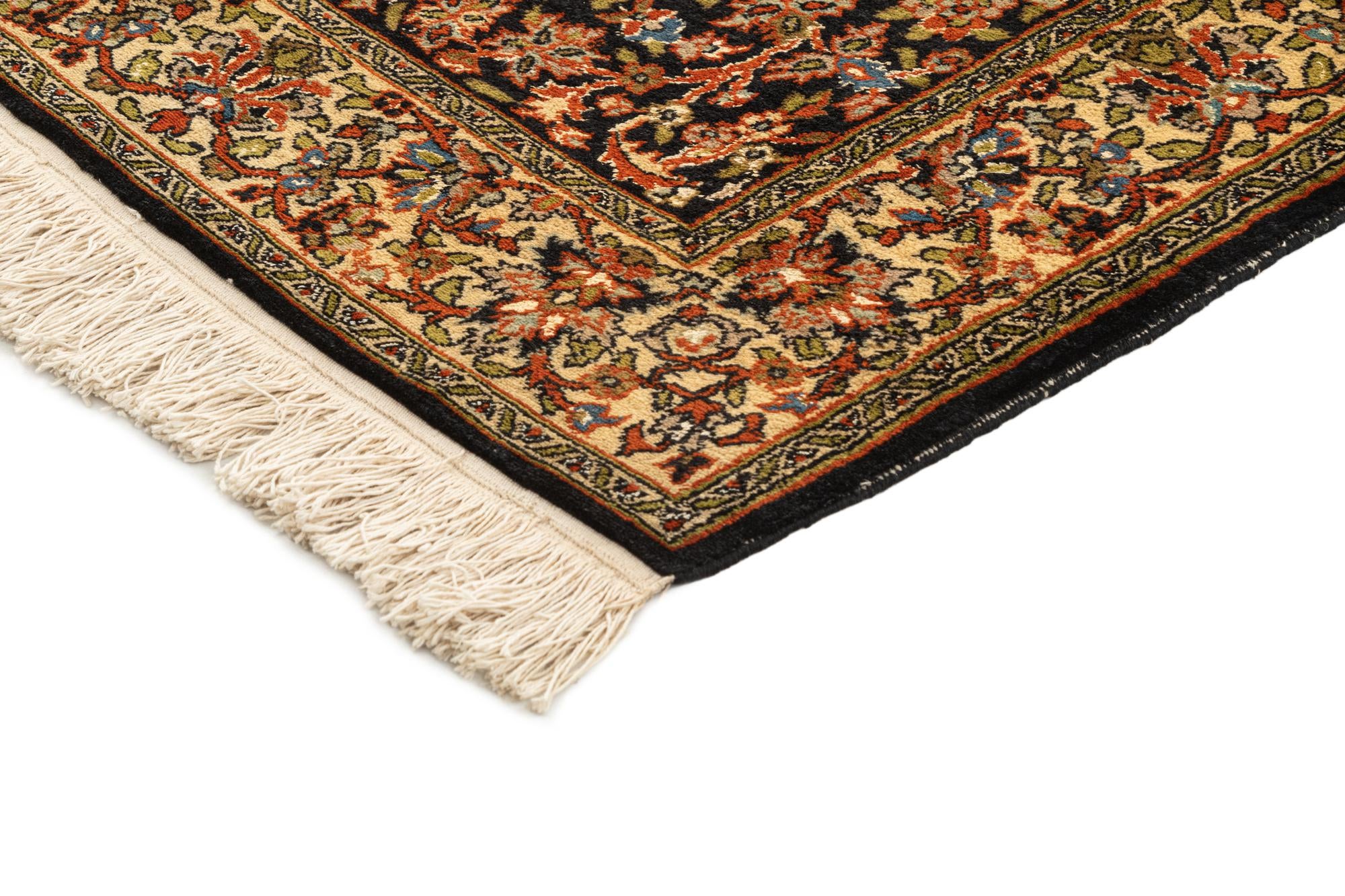 4' 3 x 6' 2 Hand Knotted Kashmir Oriental Wool Rug