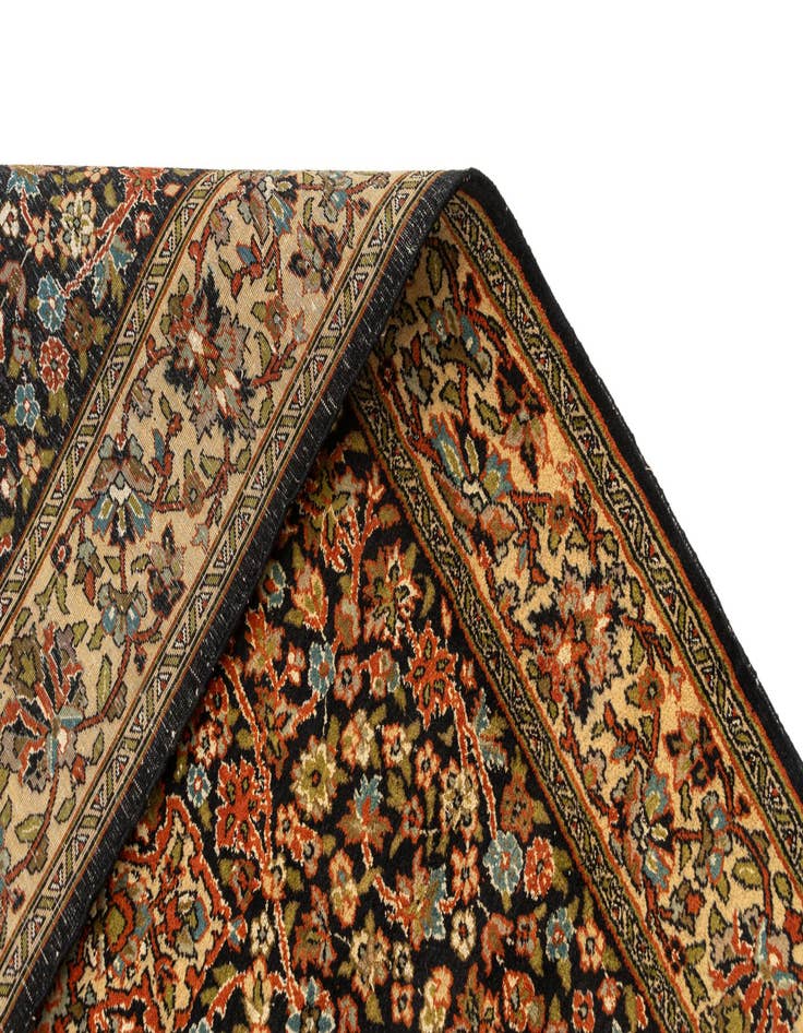 Detail image of 4' 3 x 6' 2 Hand Knotted Kashmir Oriental Wool Rug