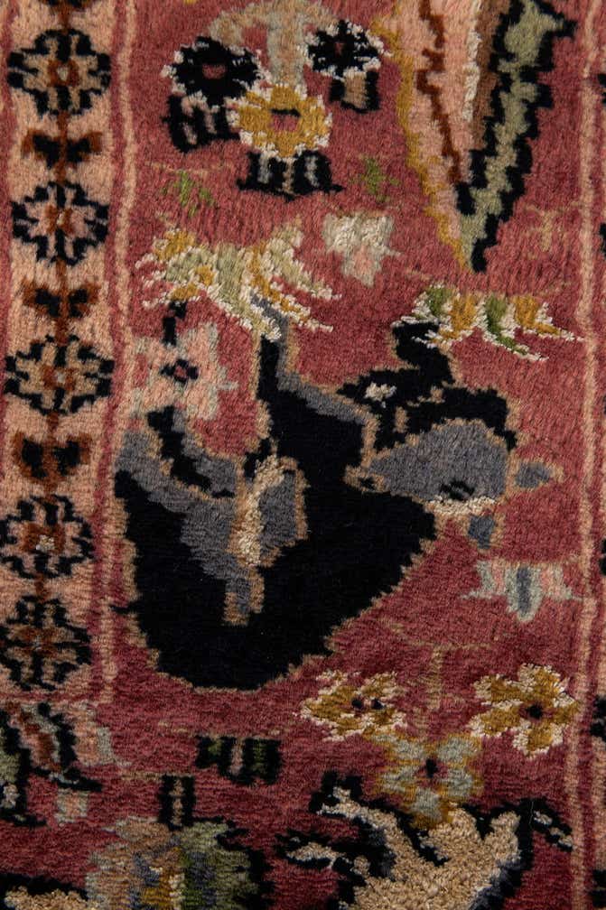 3' 1 x 5' Hand Knotted Kashmir Oriental Rug