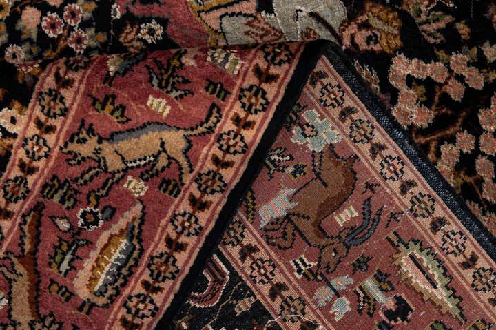 3' 1 x 5' Hand Knotted Kashmir Oriental Rug