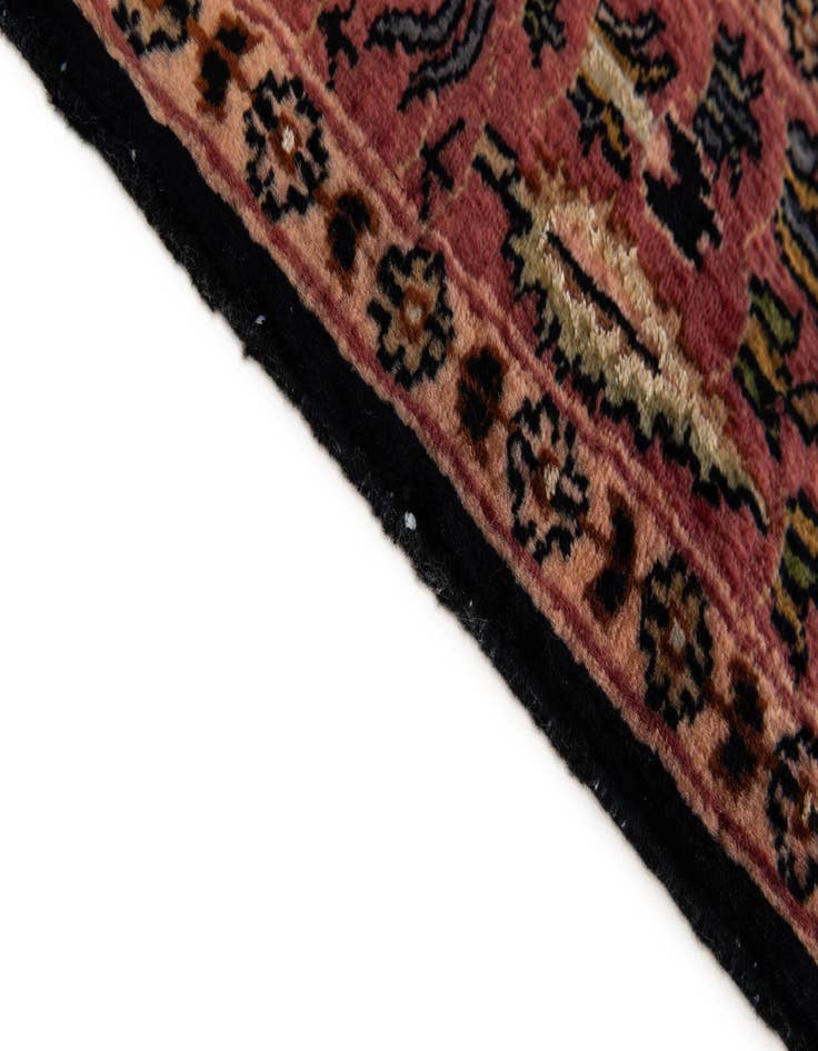 Detail image of 3' 1 x 5'  Hand Knotted Kashmir Oriental Rug