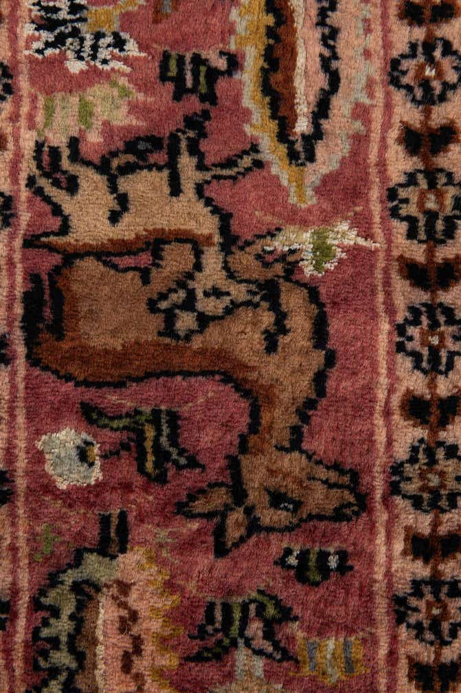 3' 1 x 5' Hand Knotted Kashmir Oriental Rug