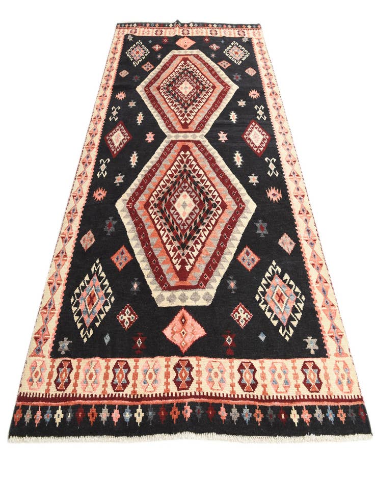 Detail image of 6' 5 x 10' 3  Hand Knotted Kazak Rug