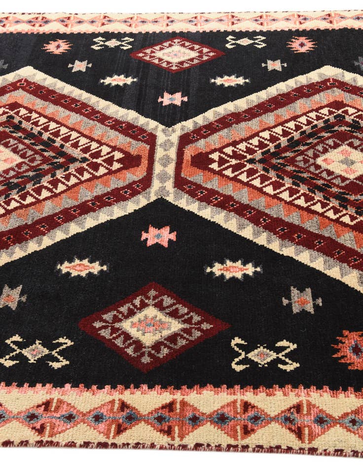 Detail image of 6' 5 x 10' 3  Hand Knotted Kazak Rug