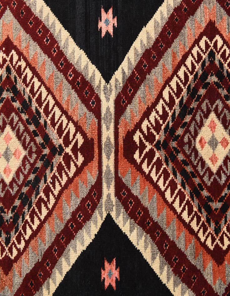 Detail image of 6' 5 x 10' 3  Hand Knotted Kazak Rug