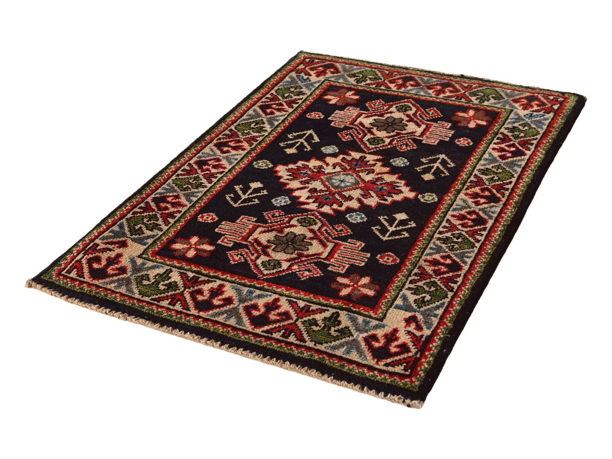 2' 1 x 3' 1 Hand Knotted Kazak Rug