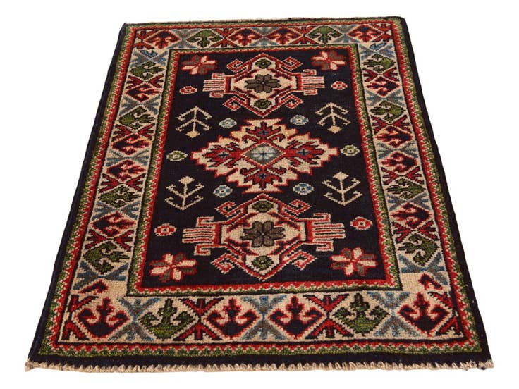 Detail image of 2' 1 x 3' 1 Hand Knotted Kazak Rug