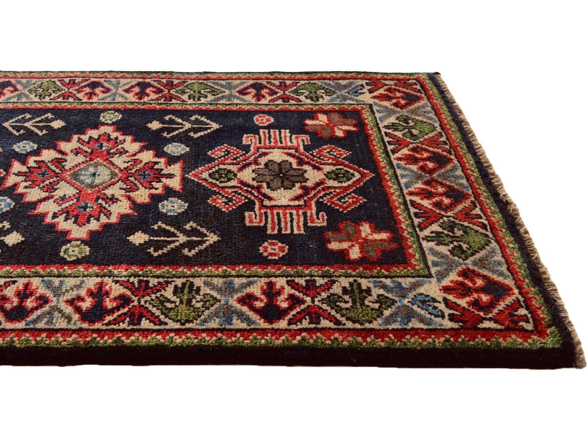 2' 1 x 3' 1 Hand Knotted Kazak Rug