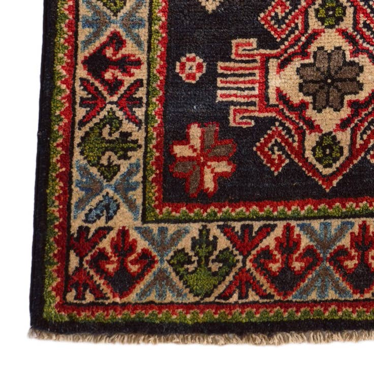 Detail image of 2' 1 x 3' 1 Hand Knotted Kazak Rug