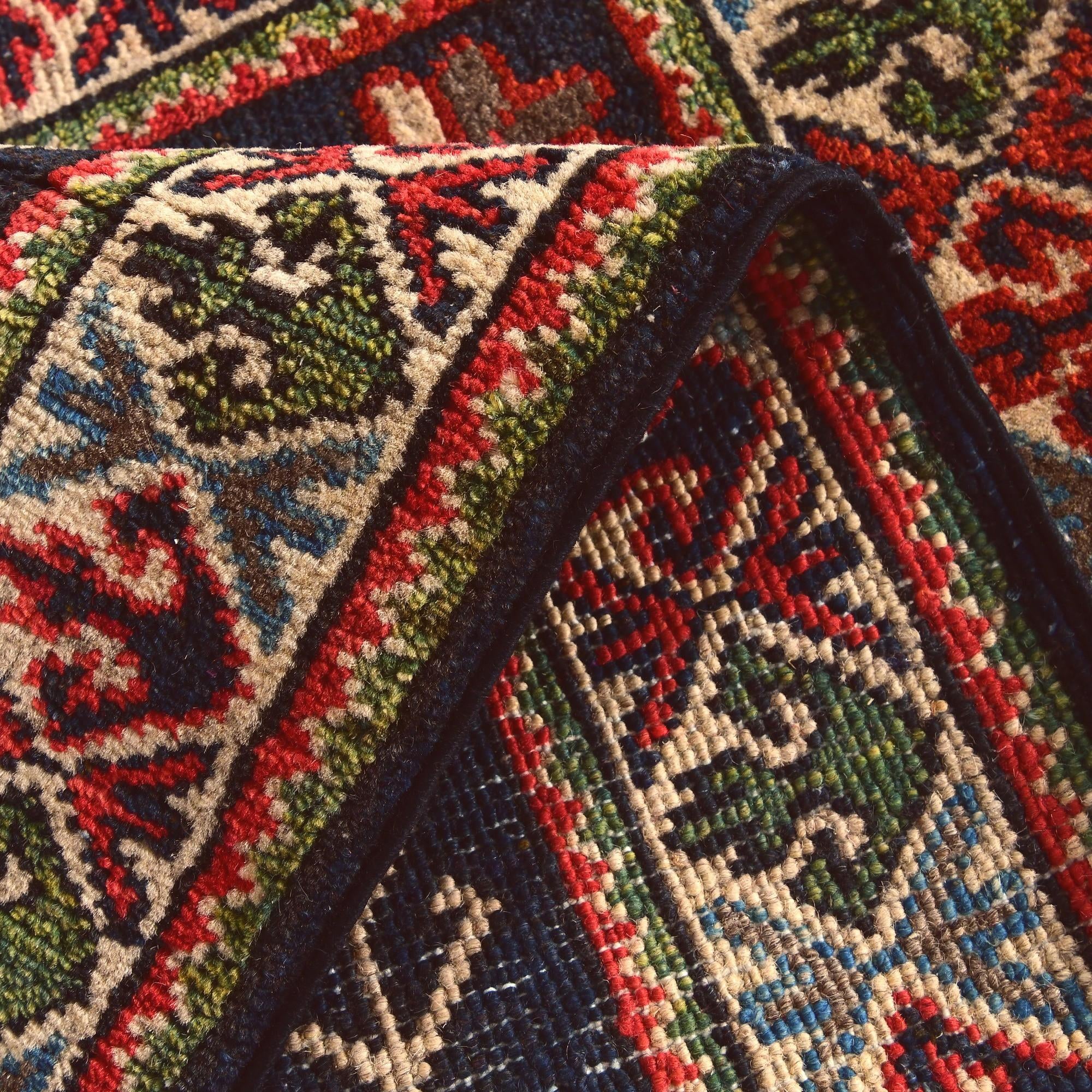 2' 1 x 3' 1 Hand Knotted Kazak Rug