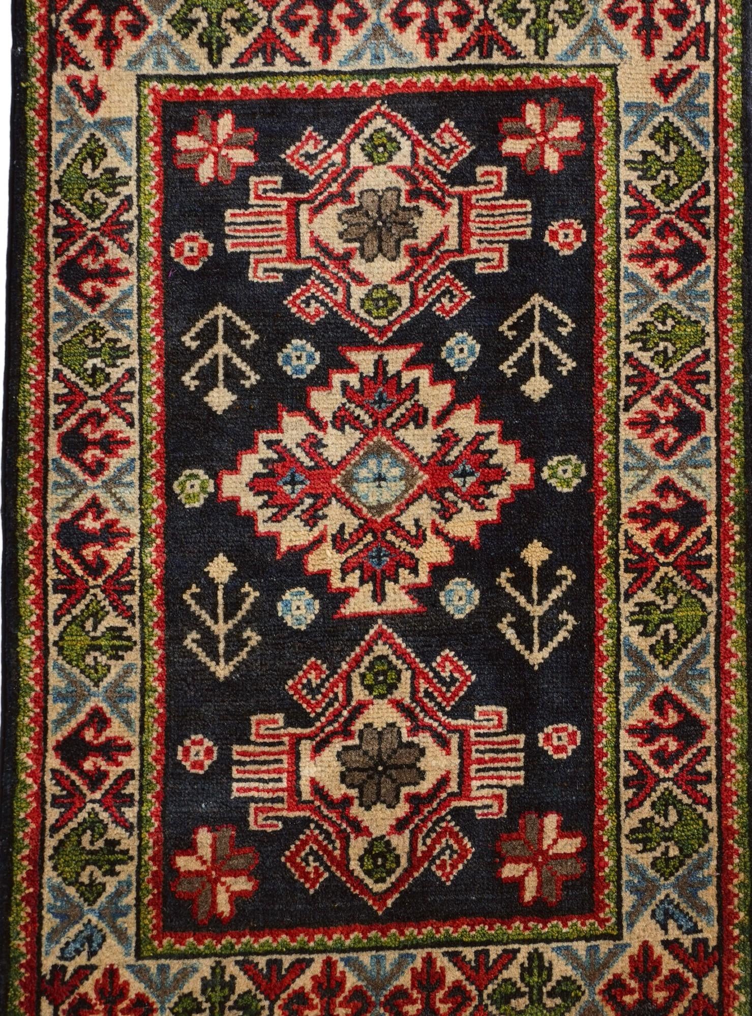 2' 1 x 3' 1 Hand Knotted Kazak Rug