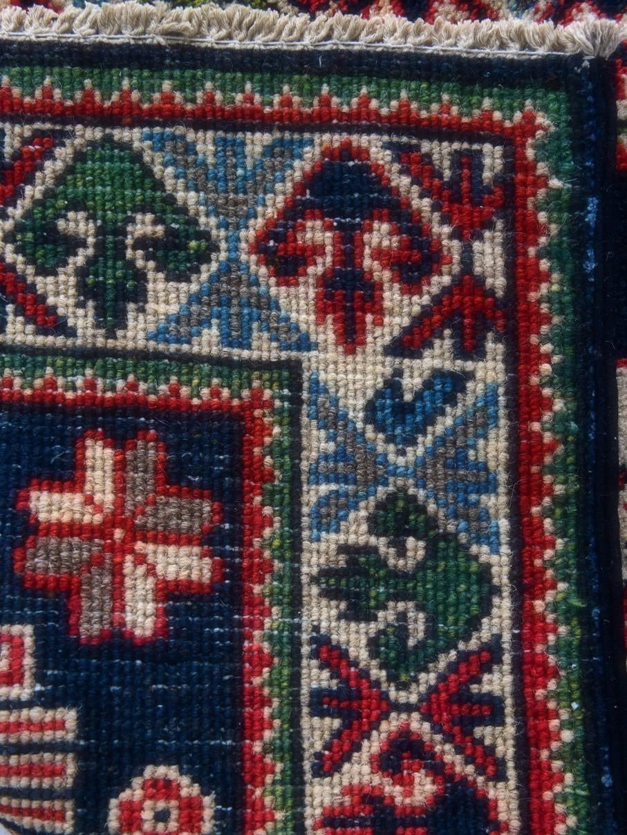 Detail image 12 of 12: 2' 1 x 3' 1 Hand Knotted Kazak Rug
