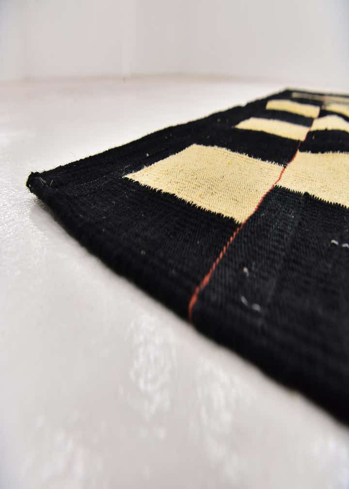 5' 3 x 6' 9 Hand Woven Kilim Modern Wool Rug
