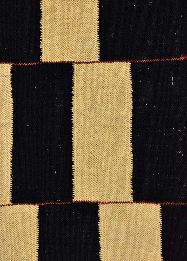 5' 2 x 6' 10 Hand Woven Kilim Modern Wool Rug