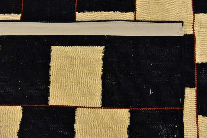 5' x 6' 10 Hand Woven Kilim Modern Wool Rug