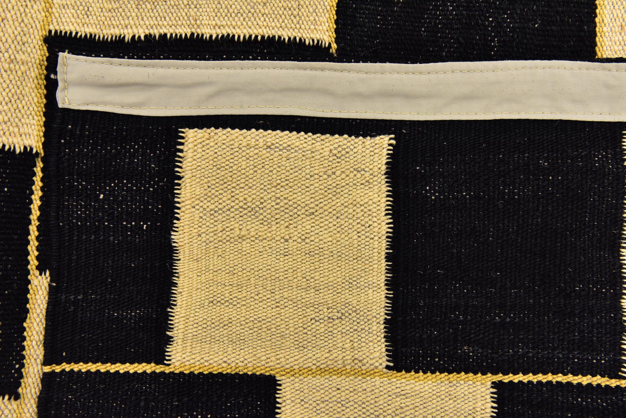 6' x 7' 8 Hand Woven Kilim Modern Wool Rug