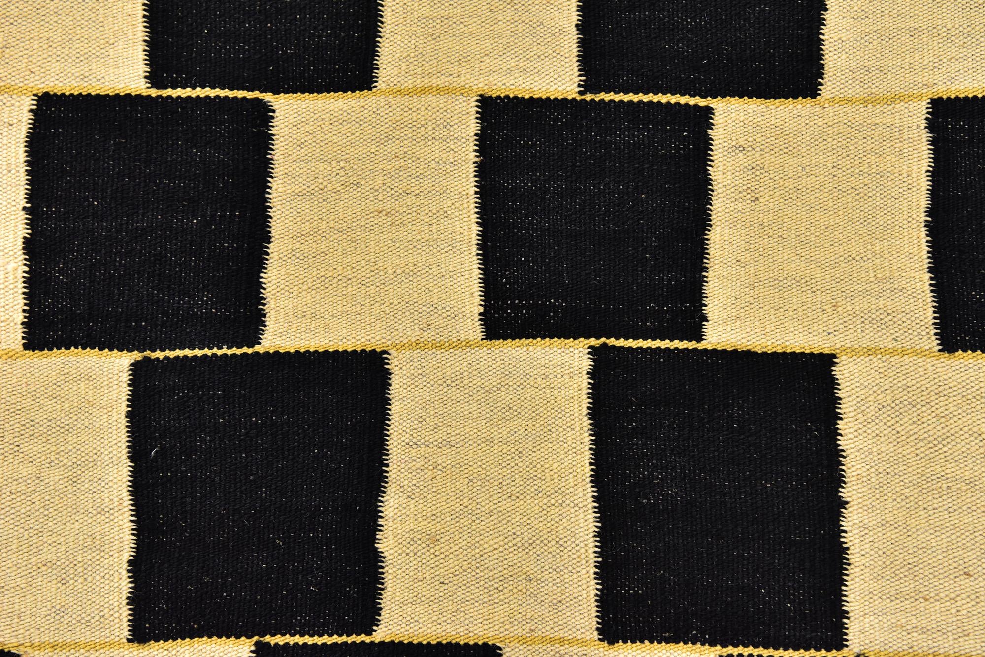 6' x 7' 8 Hand Woven Kilim Modern Wool Rug