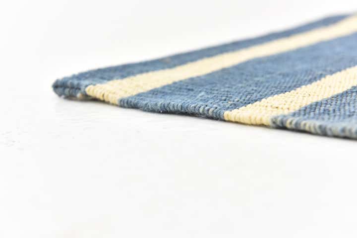 5' x 6' 6 Hand Woven Kilim Modern Wool Rug