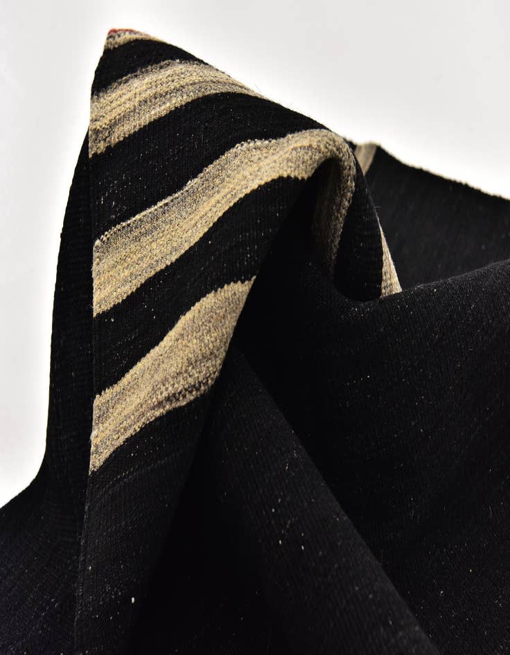 Detail image of 4' 4 x 5' 9  Hand Woven Kilim Modern Wool Rug