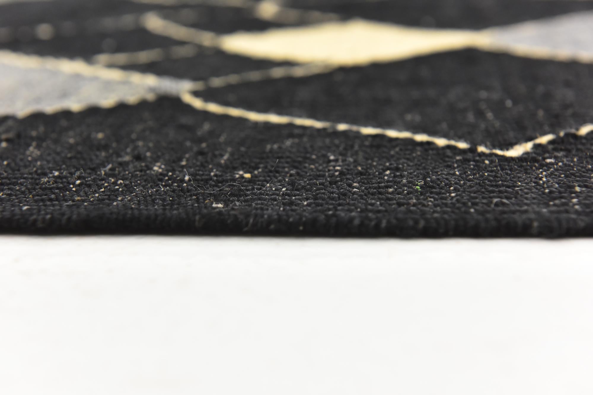 5' 4 x 6' 4 Hand Woven Kilim Modern Wool Rug