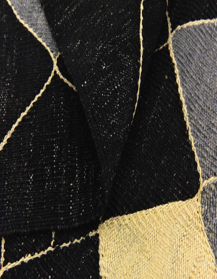 Detail image of 5' 4 x 6' 4  Hand Woven Kilim Modern Wool Rug