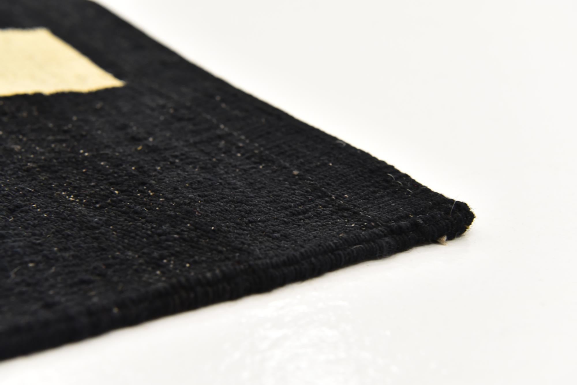6' 3 x 7' 9 Hand Woven Kilim Modern Wool Rug