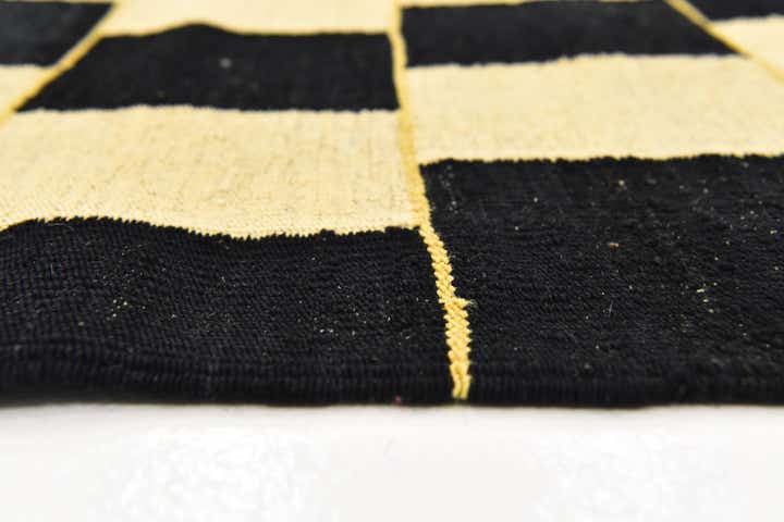 6' 3 x 7' 9 Hand Woven Kilim Modern Wool Rug