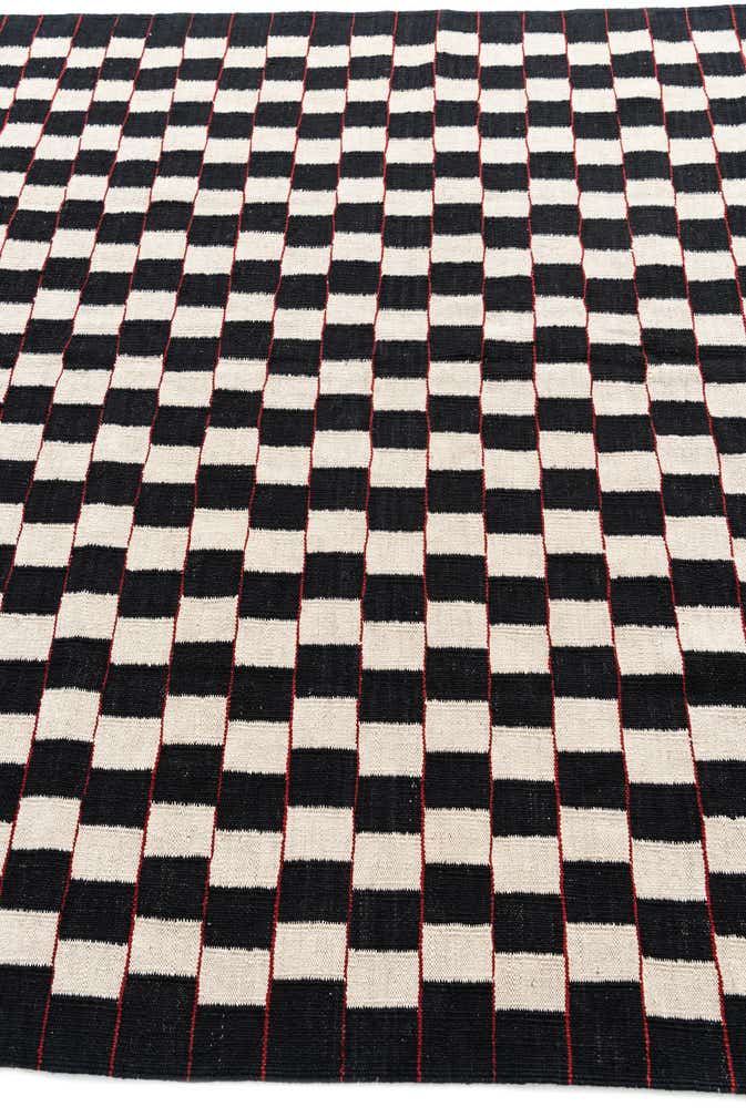 5' 9 x 7' 9 Hand Woven Kilim Modern Wool Rug