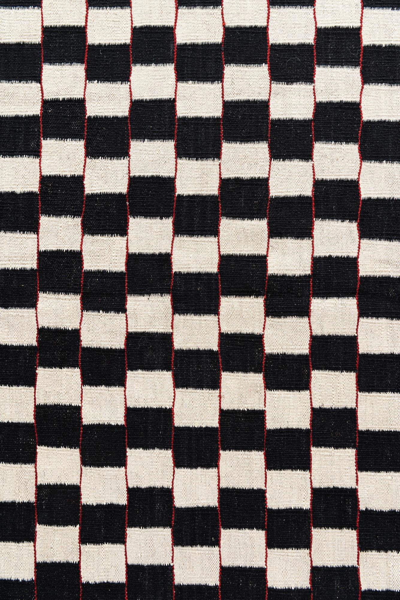 5' 9 x 7' 9 Hand Woven Kilim Modern Wool Rug