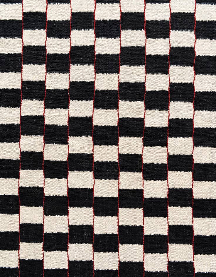 Detail image of 5' 9 x 7' 9  Hand Woven Kilim Modern Wool Rug