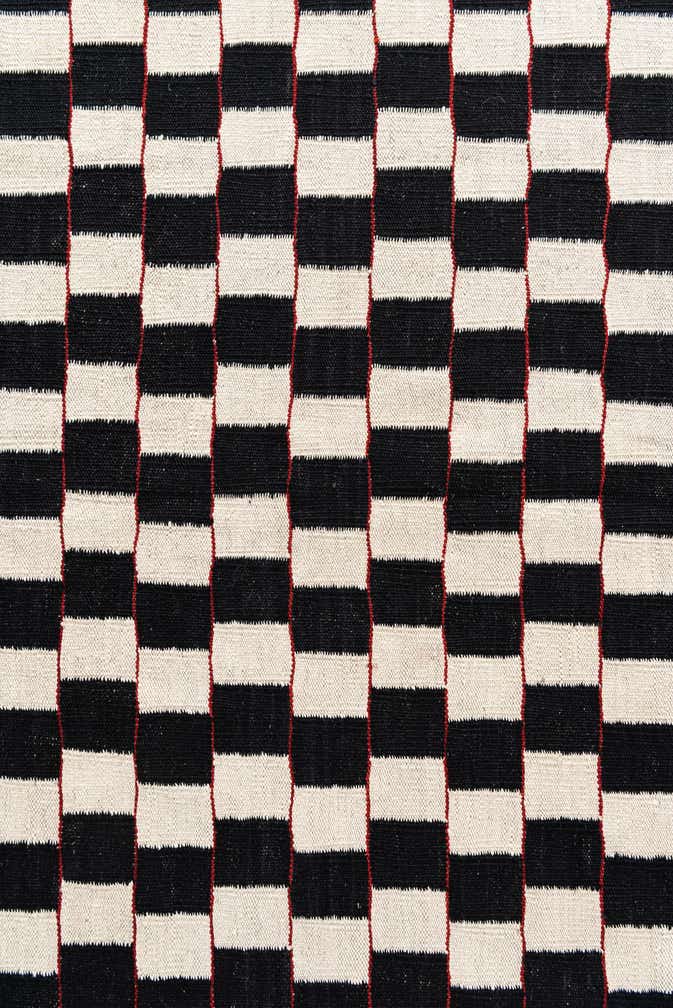5' 9 x 7' 9 Hand Woven Kilim Modern Wool Rug