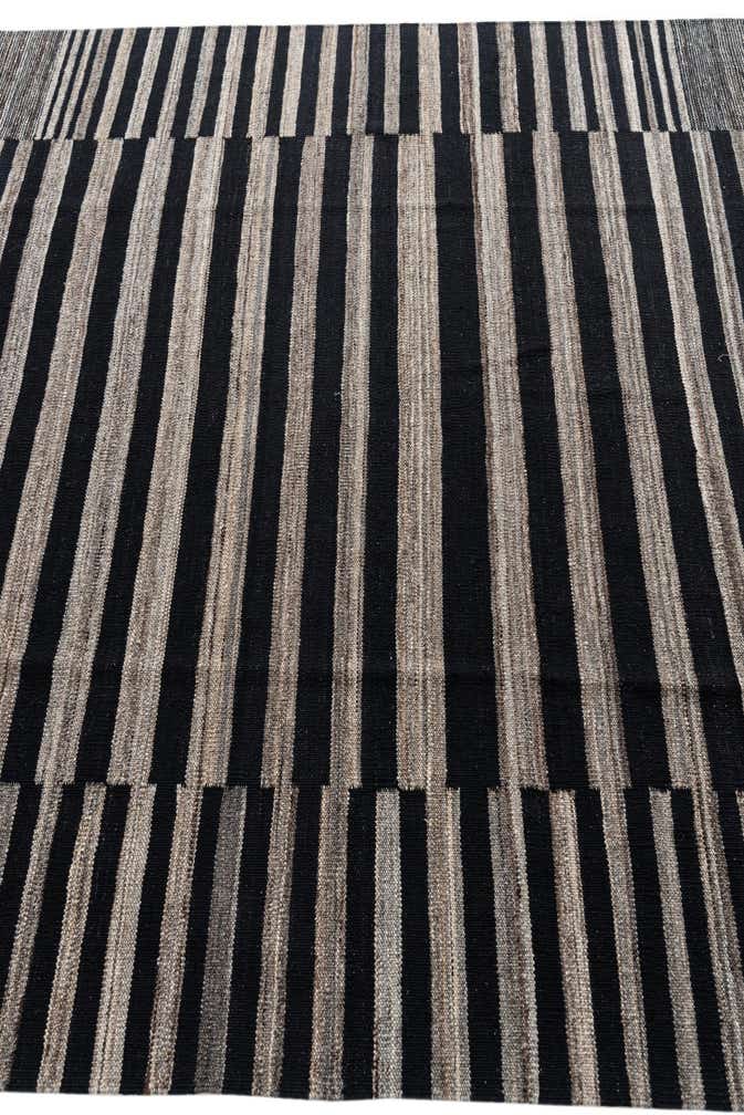 5' 10 x 7' 8 Hand Woven Kilim Modern Wool Rug