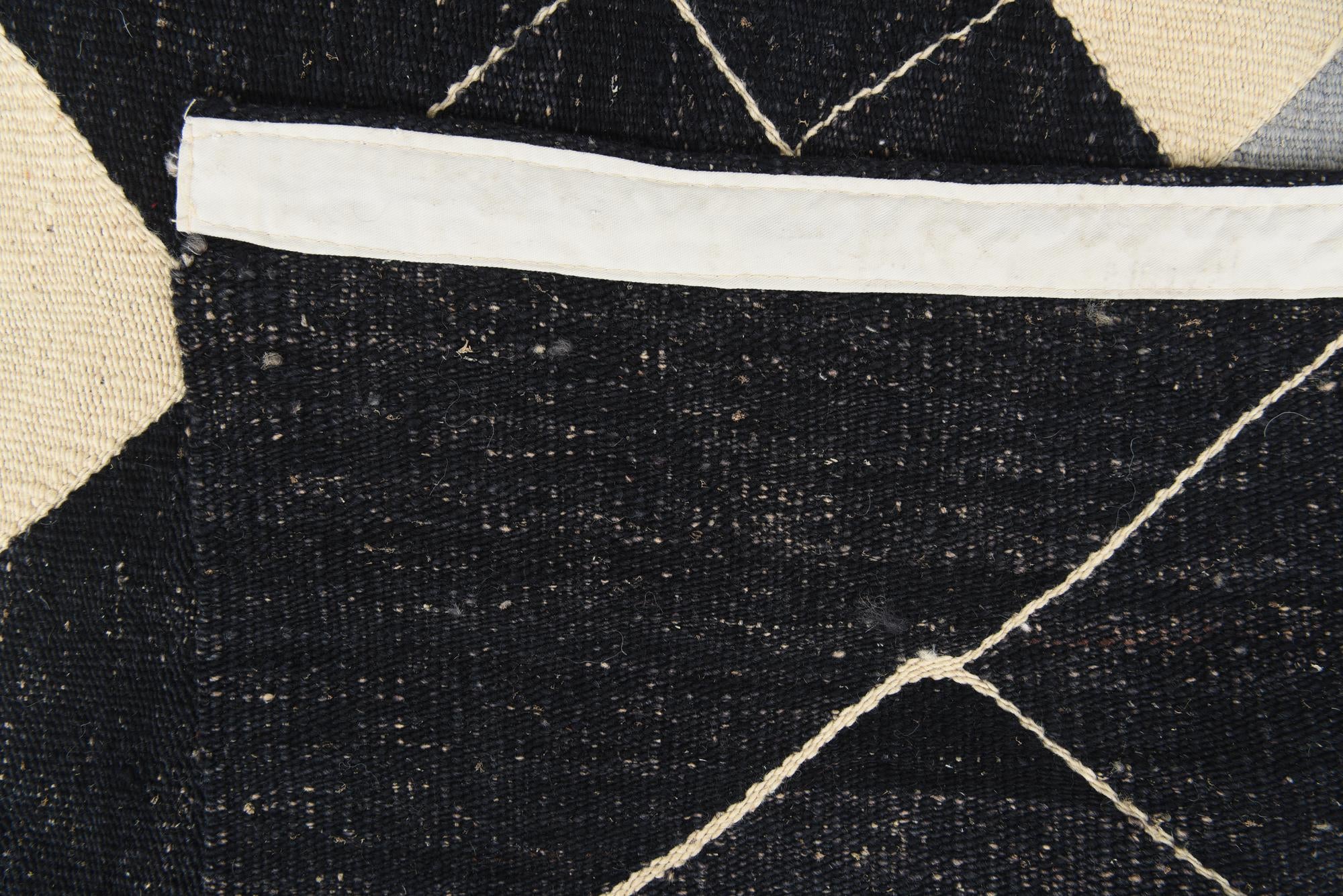 8' 2 x 9' 7 Hand Woven Kilim Modern Wool Rug