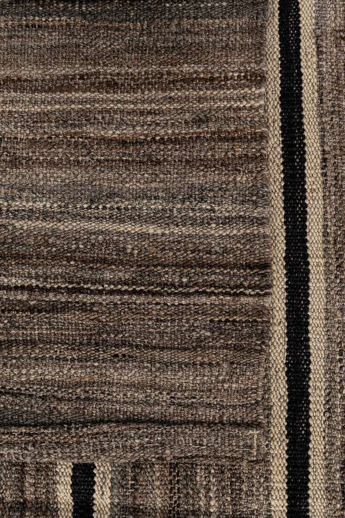 5' 6 x 6' 3 Hand Woven Kilim Modern Wool Rug