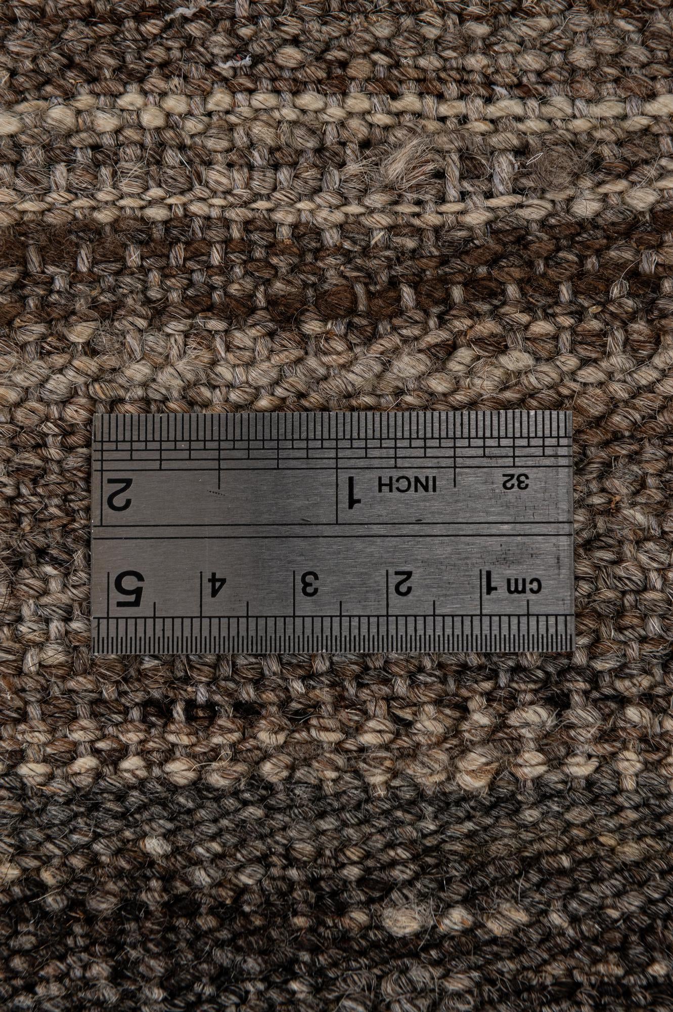 5' 6 x 6' 3 Hand Woven Kilim Modern Wool Rug