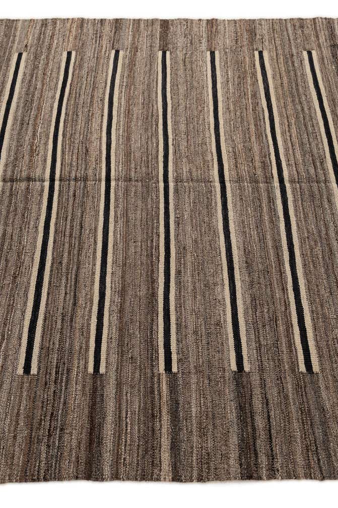 5' 6 x 6' 3 Hand Woven Kilim Modern Wool Rug