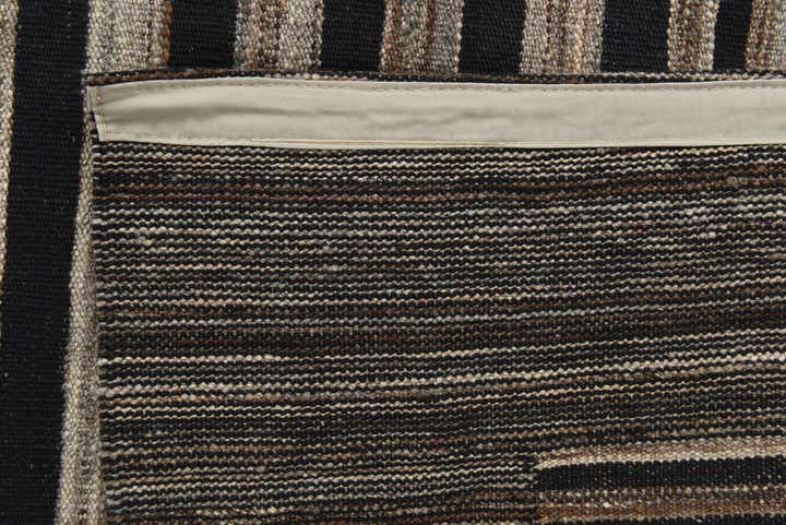 5' 2 x 6' 3 Hand Woven Kilim Modern Wool Rug