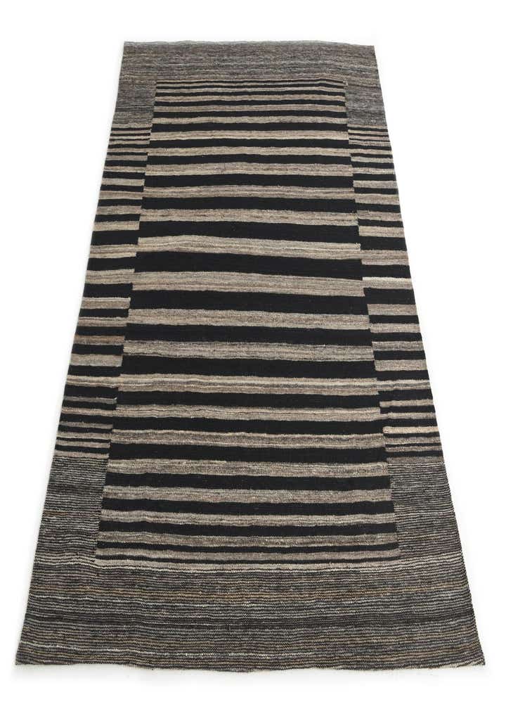 5' 2 x 6' 3 Hand Woven Kilim Modern Wool Rug