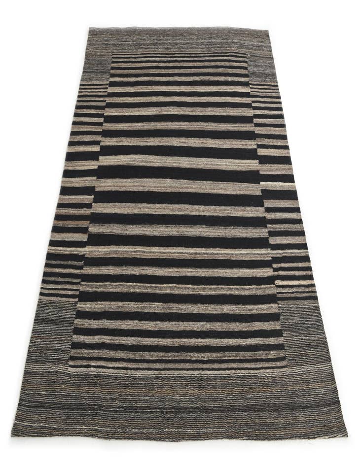 Detail image of 5' 2 x 6' 3 Hand Woven Kilim Modern Wool Rug