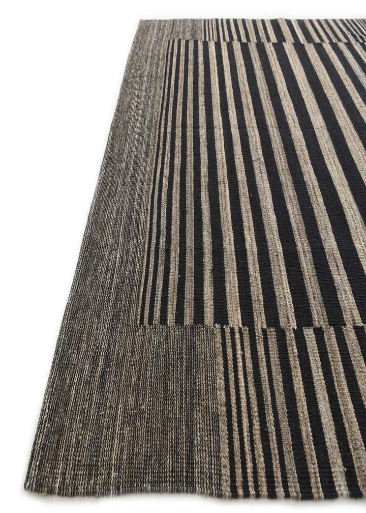 5' 2 x 6' 3 Hand Woven Kilim Modern Wool Rug