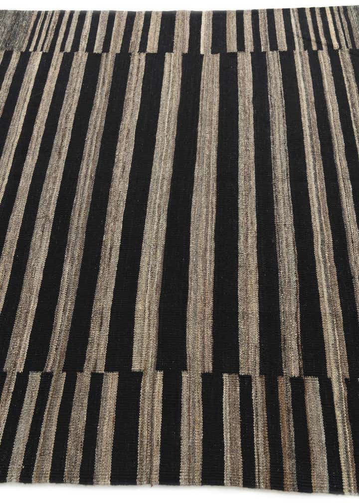 5' 2 x 6' 3 Hand Woven Kilim Modern Wool Rug